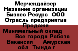 Мерчендайзер › Название организации ­ Бизнес Ресурс, ООО › Отрасль предприятия ­ Продажи › Минимальный оклад ­ 30 000 - Все города Работа » Вакансии   . Амурская обл.,Тында г.